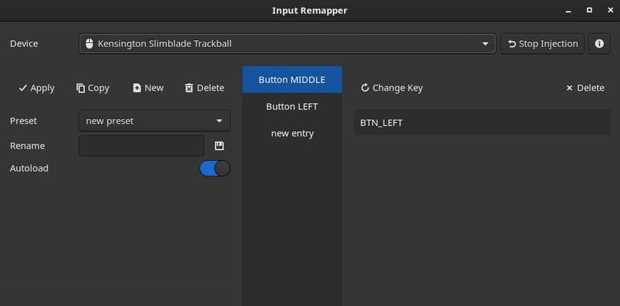 Preview of Remap Mouse/Keyboard Buttons on Linux (Works for X11 and Wayland)