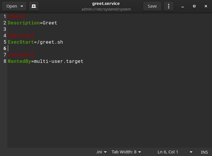 Preview of How to Run Script or Program at Startup with Systemd on Linux