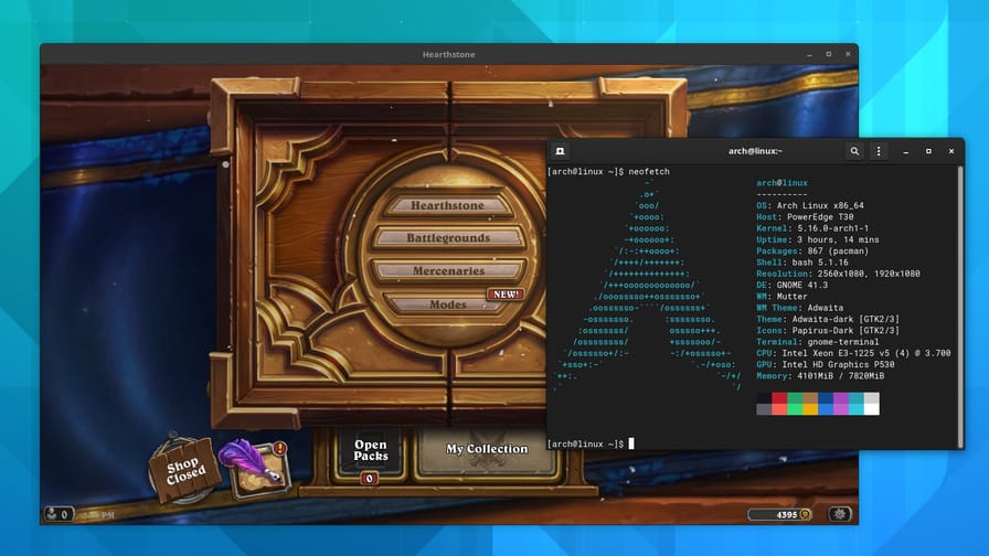 Preview of Play Hearthstone on Linux Natively (Without Wine/Lutris)