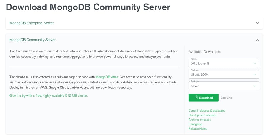 Preview of Install the Latest Version of MongoDB on Ubuntu 20.04, 18.04, 16.04